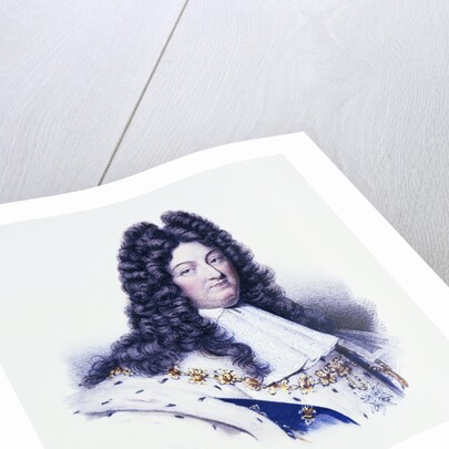 Portrait of Louis XIV, King of France by Anonymous