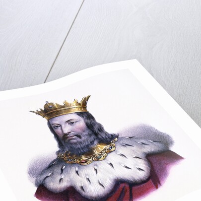 Portrait of Clovis I, King of France by Anonymous