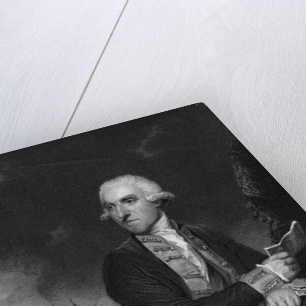 Portrait of Samuel, First Viscount Hood by H. Robinson