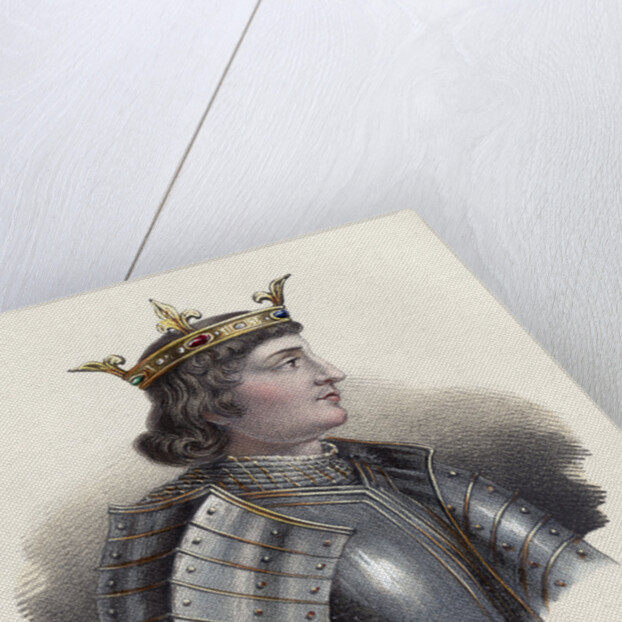 Portrait of Charles IV the Fair, King of France by Anonymous