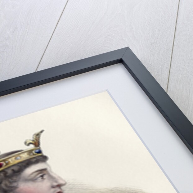 Portrait of Charles IV the Fair, King of France by Anonymous