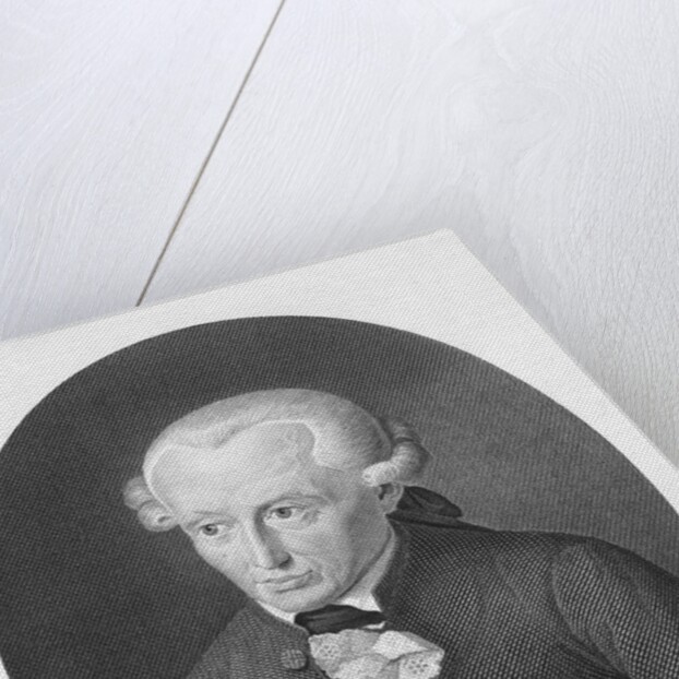 Immanuel Kant Engraving by Anonymous