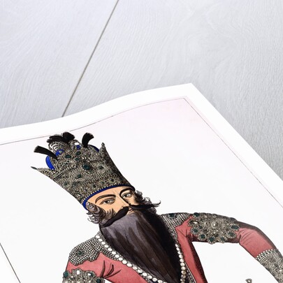 Print Depicting Fath Ali Shah, the Shah of Persia by Anonymous