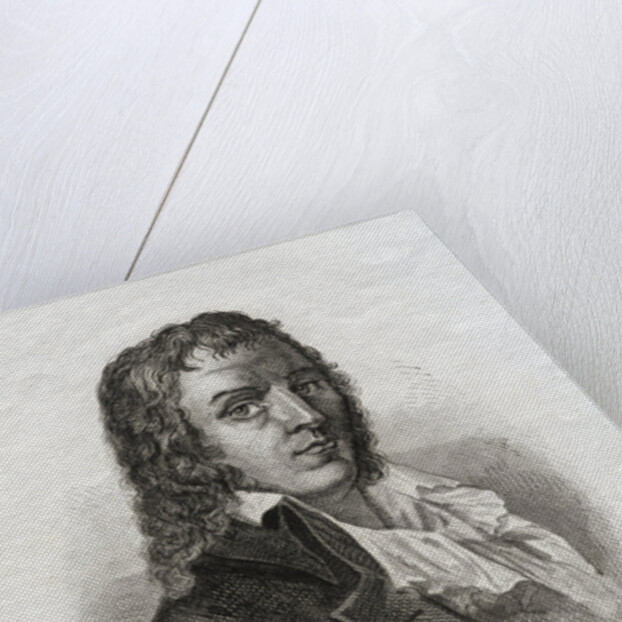 Engraved Portrait of Francois Noel "Gracchus" Babeuf by Anonymous