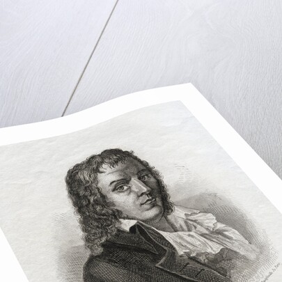 Engraved Portrait of Francois Noel "Gracchus" Babeuf by Anonymous