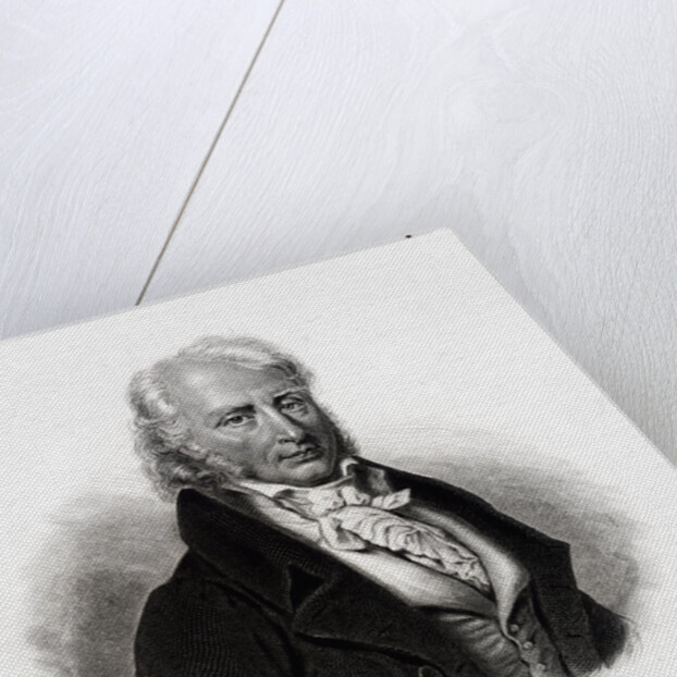 Benjamin Constant de Rebecque Engraving by Anonymous