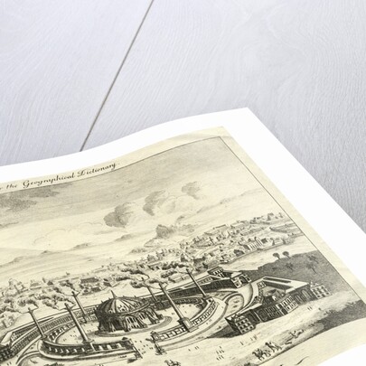 The Temple of the Sun in Nineveh Engraving by Anonymous