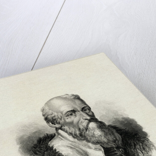 Engraving of Ulisse Aldrovandi by Anonymous