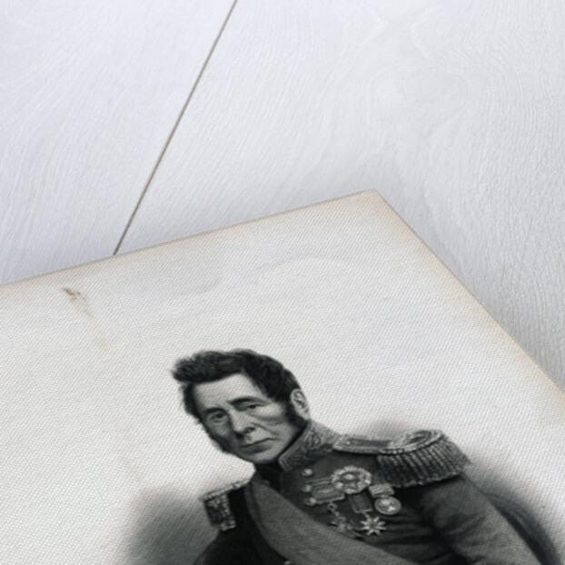 Lieutenant General Sir John Fox Burgoyne Engraving by Anonymous