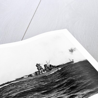 Japanese battleship Yamato. by Anonymous
