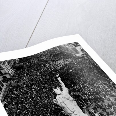 V-E Day in Times Square by Anonymous