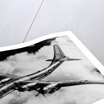 Boeing B-50A Superfortress in Flight by Anonymous