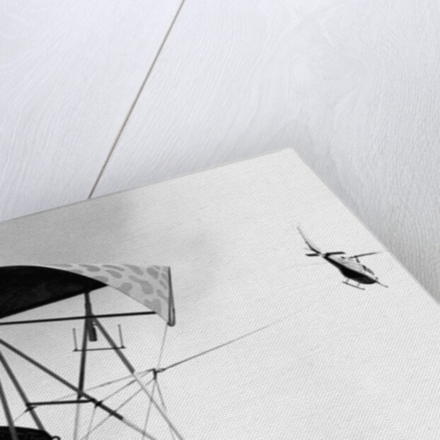 LUG Flex-wing Light Utility Glider Carrying Field Gun by Anonymous