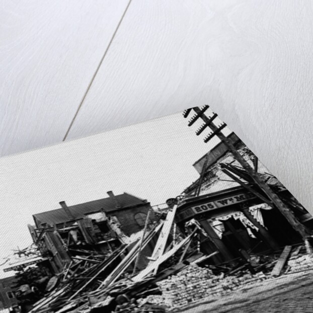 Building Destroyed by 1886 Earthquake by Anonymous