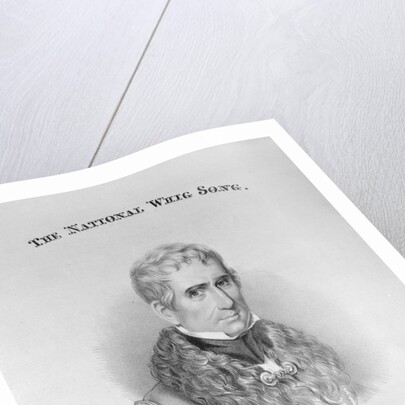 Printed Poster Advertisement for William Harrison a Whig Presidential Candidate by Anonymous