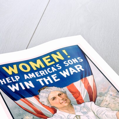 Women! Help America's Sons Win the War Poster by R.H. Porteous