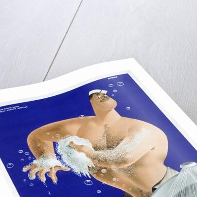 Healthy Skin Keeps Him on the Job Poster by Price