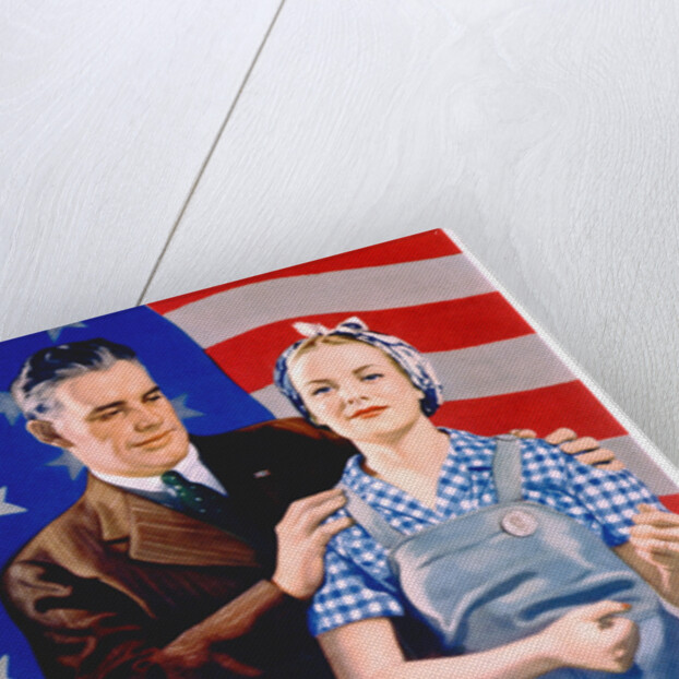 I'm Proud...My Husband Wants Me To Do My Part World War II Poster by John Newton Hewitt