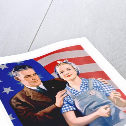 I'm Proud...My Husband Wants Me To Do My Part World War II Poster by John Newton Hewitt