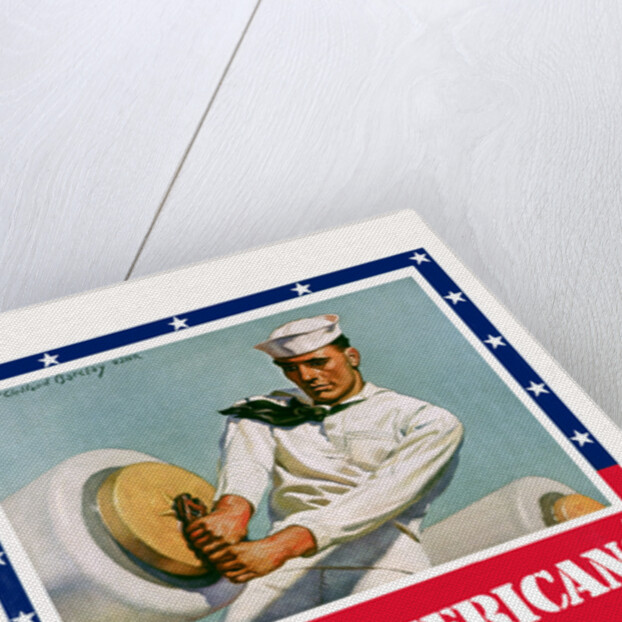 Arise Americans Navy Recruitment Poster by McClelland Barclay