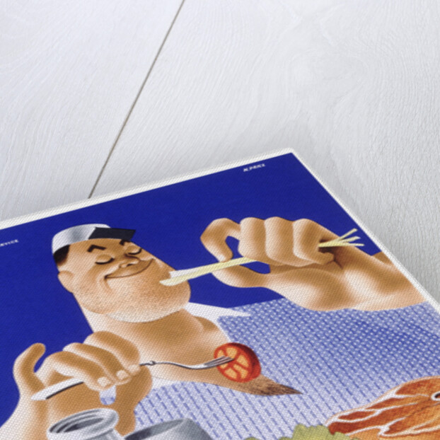 Foods That Count Keep Him on the Job Poster by Price