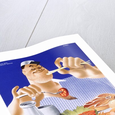 Foods That Count Keep Him on the Job Poster by Price