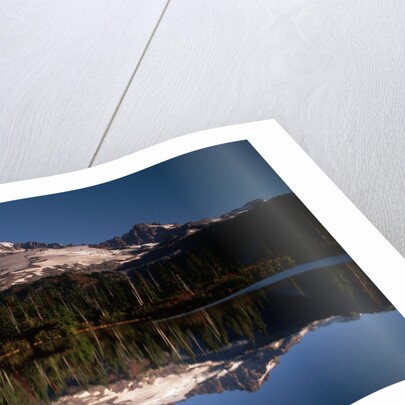 Mount Rainier Reflected in Bench Lake by Anonymous