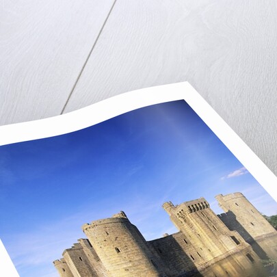 Bodiam Castle and Moat by Anonymous
