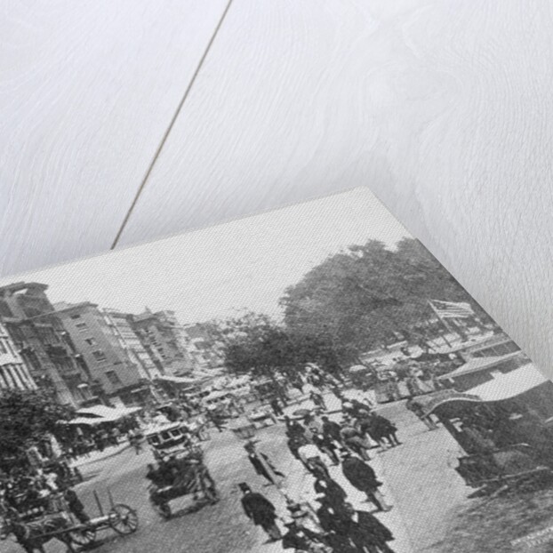 Broadway and City Hall Park by Anonymous