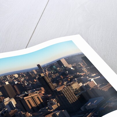 Aerial View of Downtown Johannesburg by Anonymous