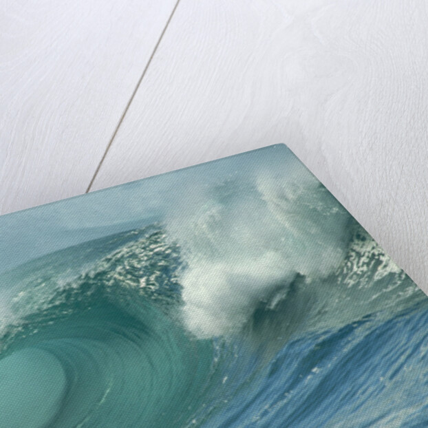 Shorebreak Waves in Waimea Bay by Anonymous