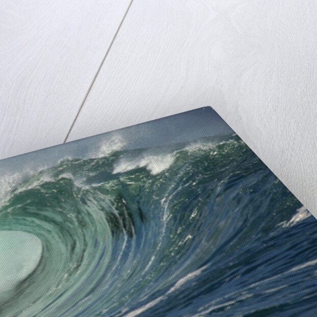 Shorebreak Waves in Waimea Bay by Anonymous