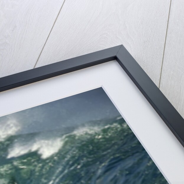 Shorebreak Waves in Waimea Bay by Anonymous