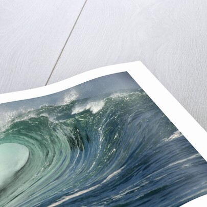 Shorebreak Waves in Waimea Bay by Anonymous