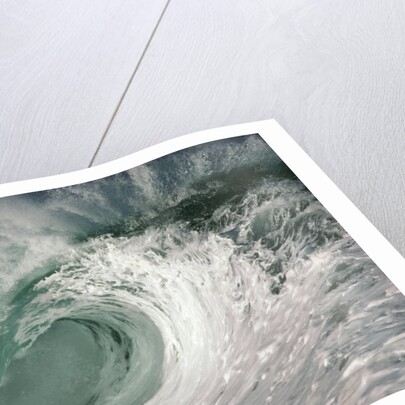 Shorebreak Waves in Waimea Bay by Anonymous