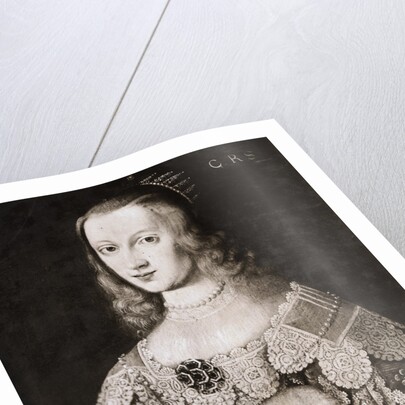 Portrait of Queen Christina of Sweden by Anonymous