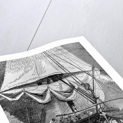 Crew of Charles Darwin's Ship Shark Fishing by Anonymous