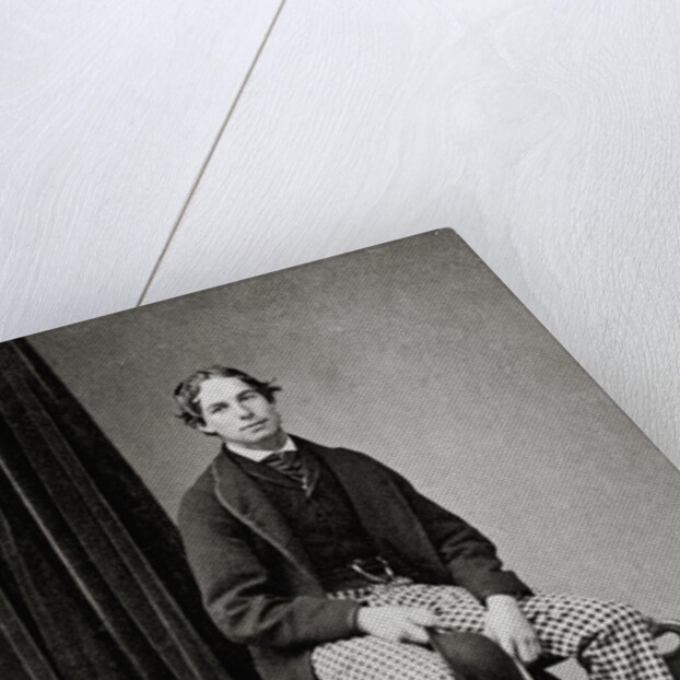 John Sholto Douglas Posing on Lounging by Anonymous