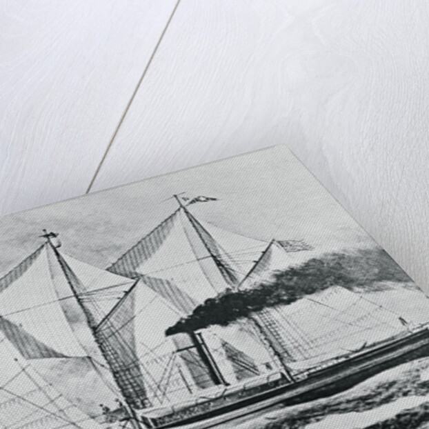 Painting of the S.S. Roosevelt by Anonymous