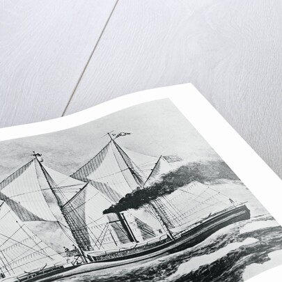 Painting of the S.S. Roosevelt by Anonymous