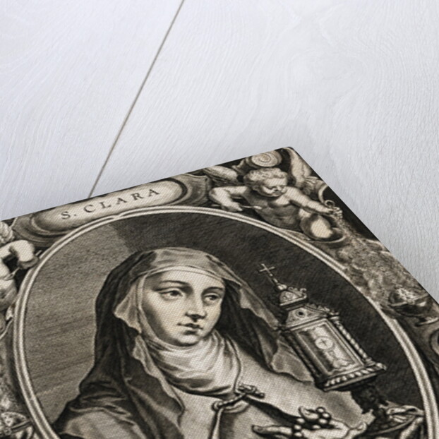 Portrait of Saint Clara of Assisi by Anonymous