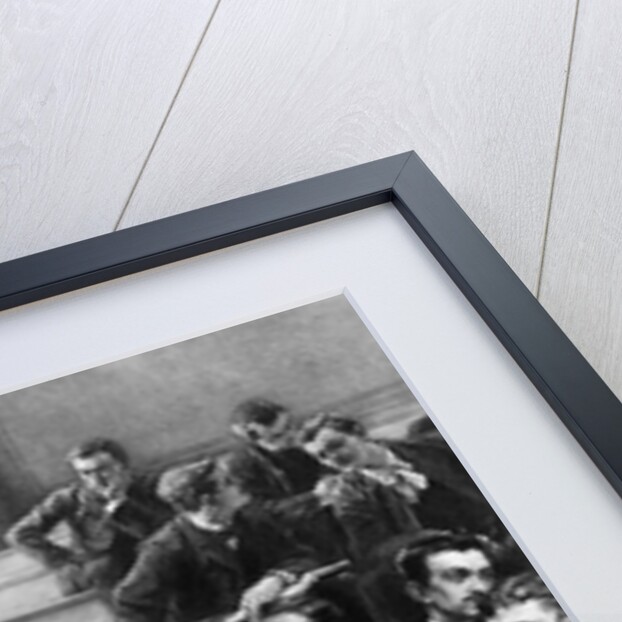 Sainte-Claire Deville Giving Demonstration by Anonymous