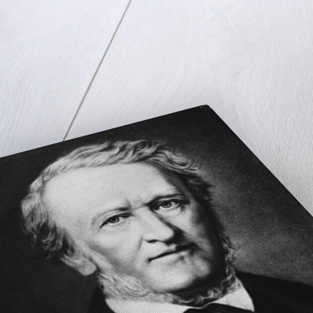 Portrait of German Composer Richard Wagner by Anonymous