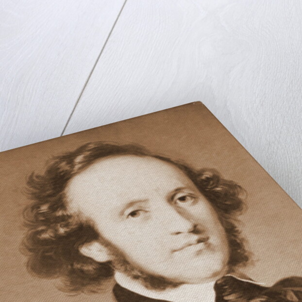 Composer Felix Mendelssohn in Suit by Anonymous
