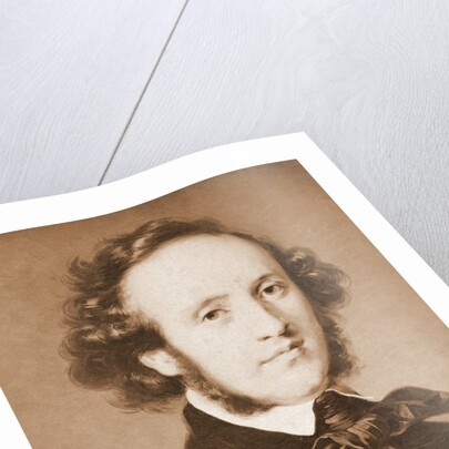 Composer Felix Mendelssohn in Suit by Anonymous