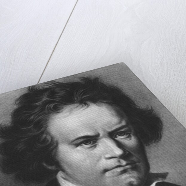 Portrait of Composer Ludwig Van Beethoven by Anonymous