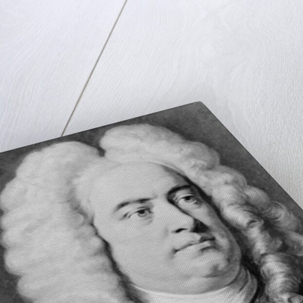 Drawing of Composer George Frederick Handel by Anonymous