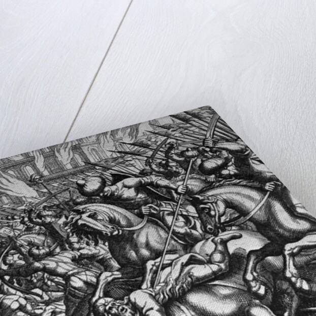 Siege of Constantinople, 1453 by Matthaeus Merian