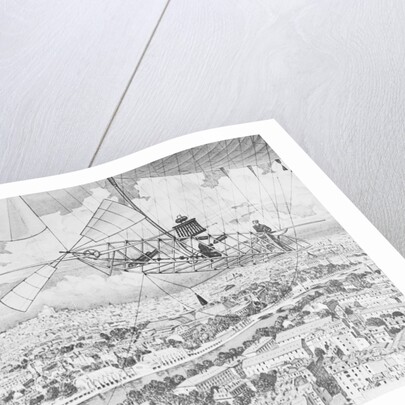 Santos Dumont Flying Aircraft by Anonymous