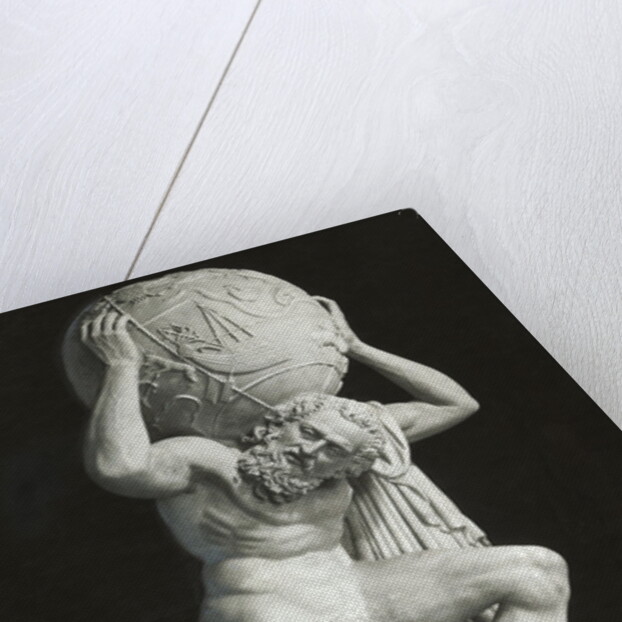 Ancient Sculpture of Atlas by Anonymous